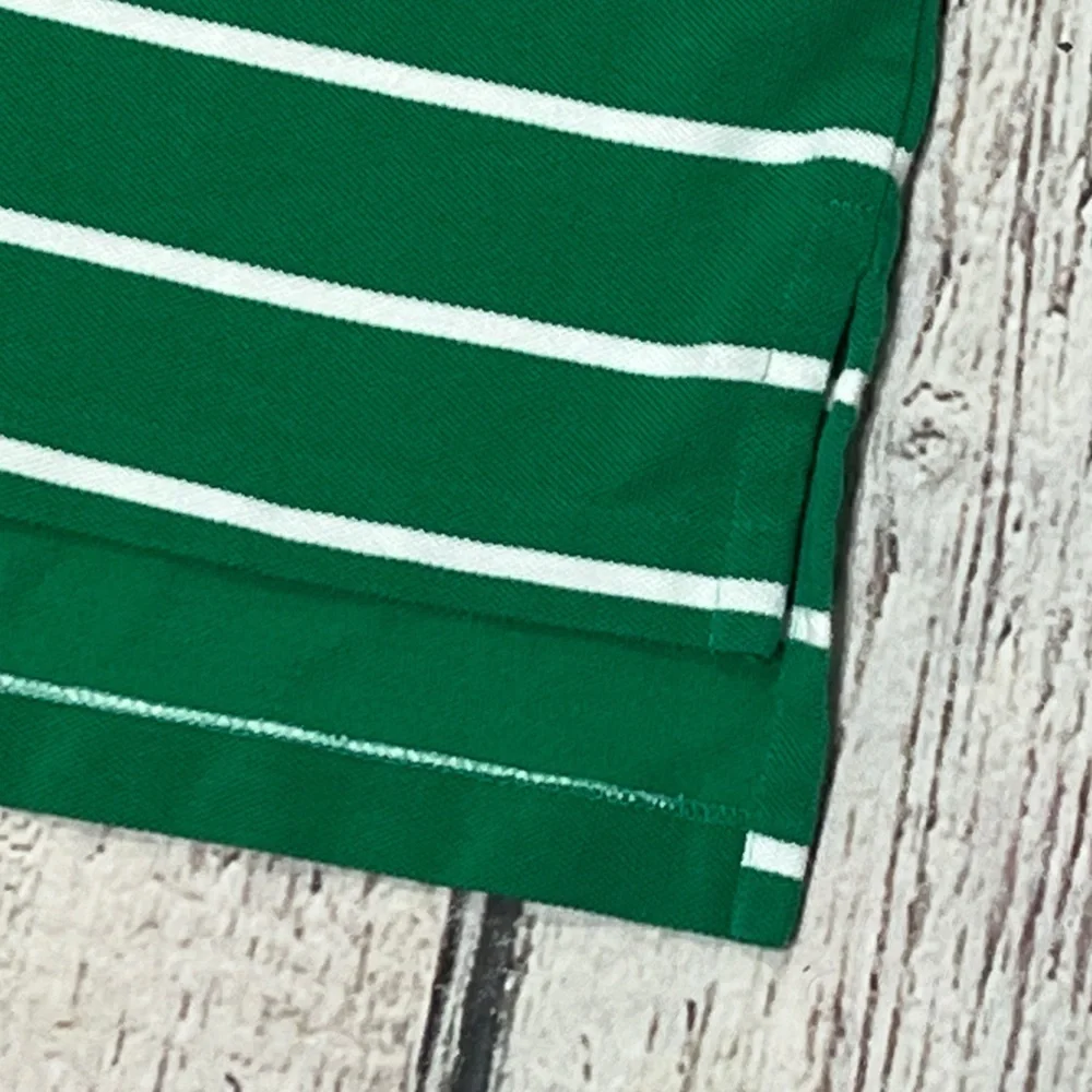 Polo Ralph Lauren Mens Striped Mens Golf Tennis Green Golfer Summer Shirt